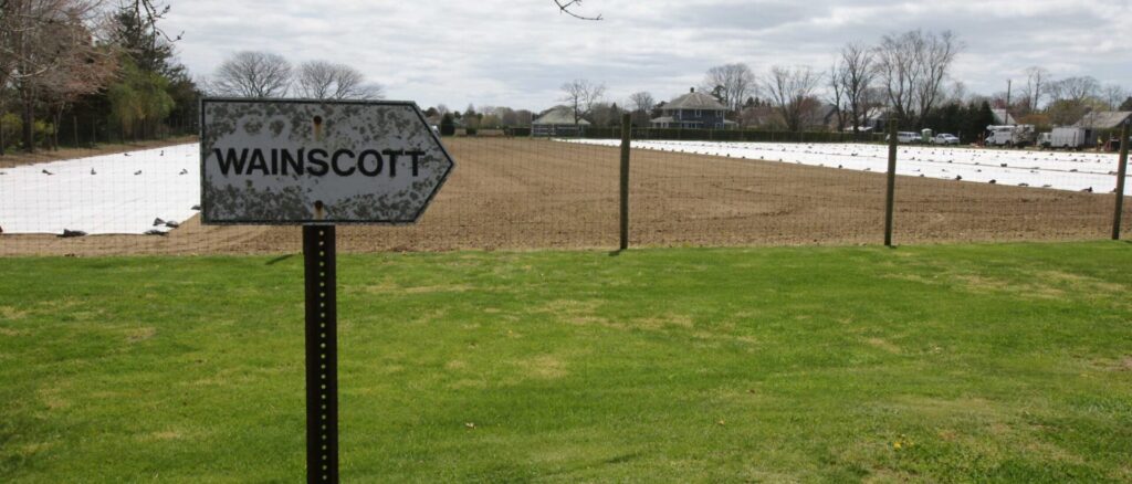 Wainscott sign